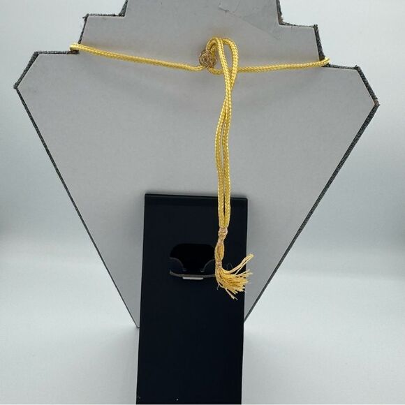 Gold Plated Blue Stone Beaded Rajasthani Kundan Bridal Necklace - Picture 7 of 13